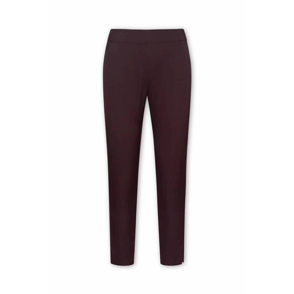 NEW NOUVELLE / SILK95FIVE women's havana cigarette pants in chocolate